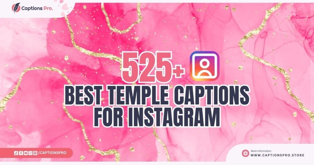 Best 525+ Temple Captions for InstagramBest 525+ Temple Captions for Instagram