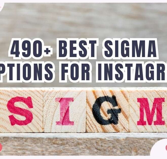 490+ Best Sigma Captions for Instagram In 2025 – Captions Pro