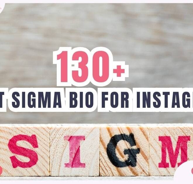 130+ Best Sigma Bio For Instagram In 2025 – Captions Pro