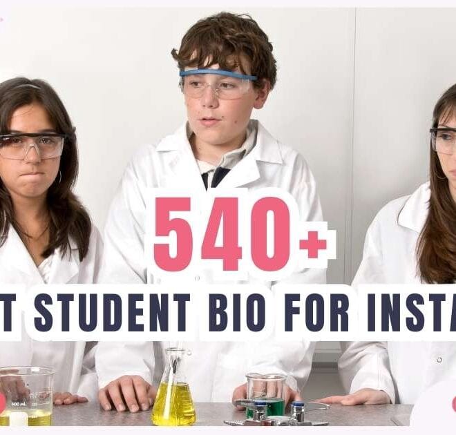 540+ Best Student Bio for Instagram In 2025 – Captions Pro