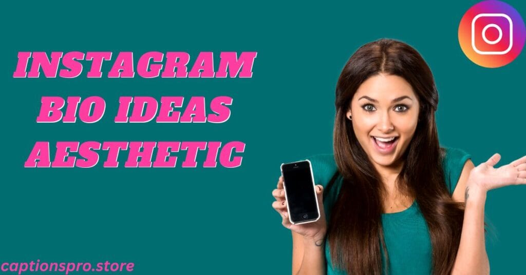 Instagram bio ideas aesthetic